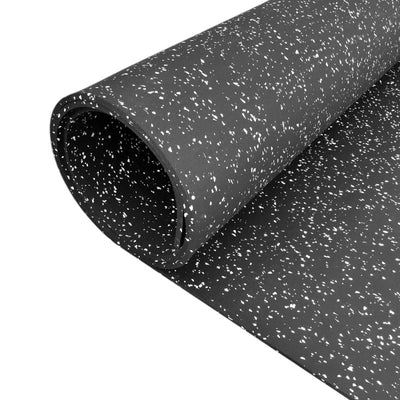 Piso Caucho Rollo Gimnasio 10 Metros Ancho 2 mm