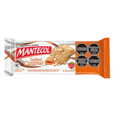 Mantecol Caramelo Salado Edición Limitada Sin Gluten 111g