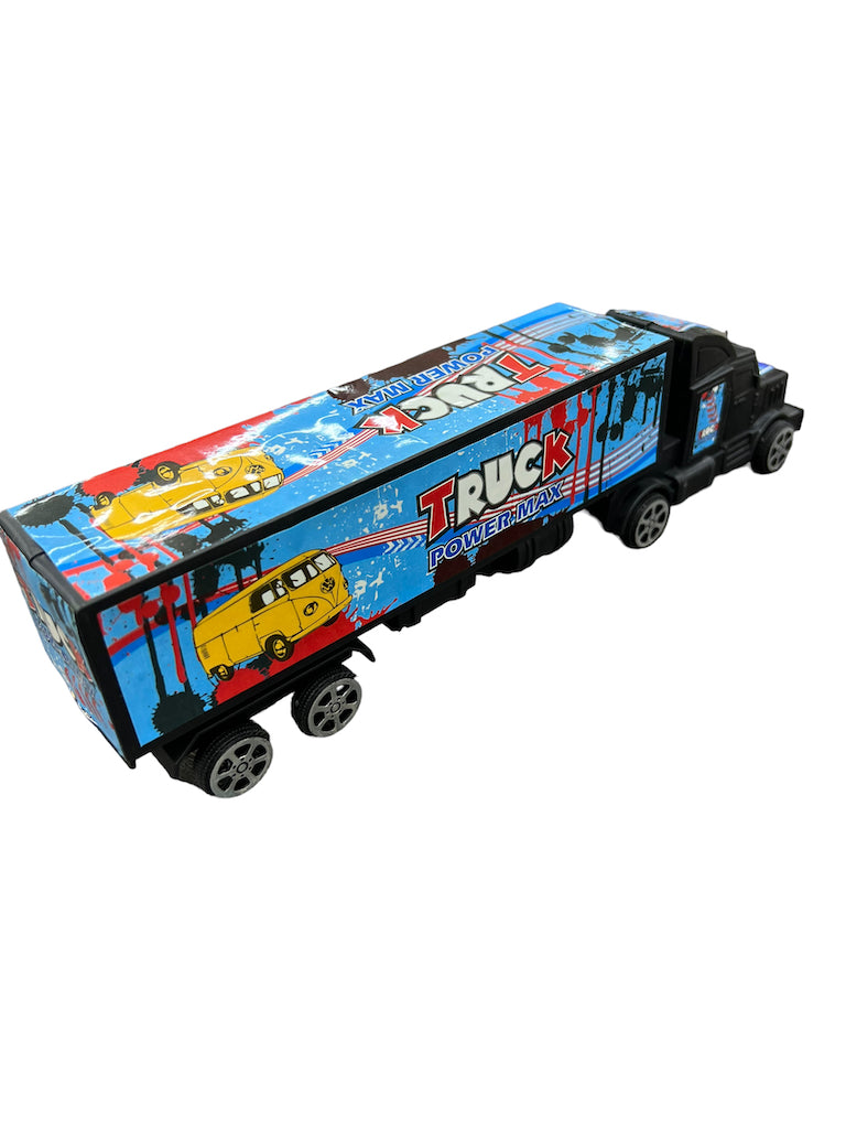 Juguete Camion Trailer Furgon Friccion