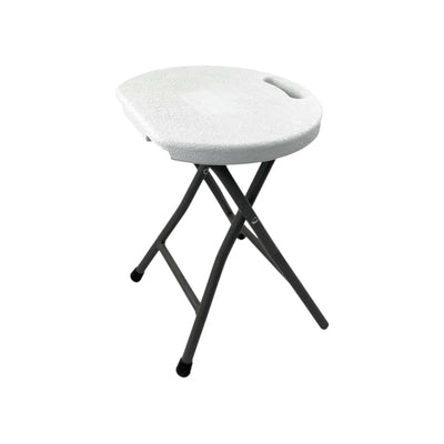 Piso Banco Silla Taburete 46cm Plegable Plástico Eventos