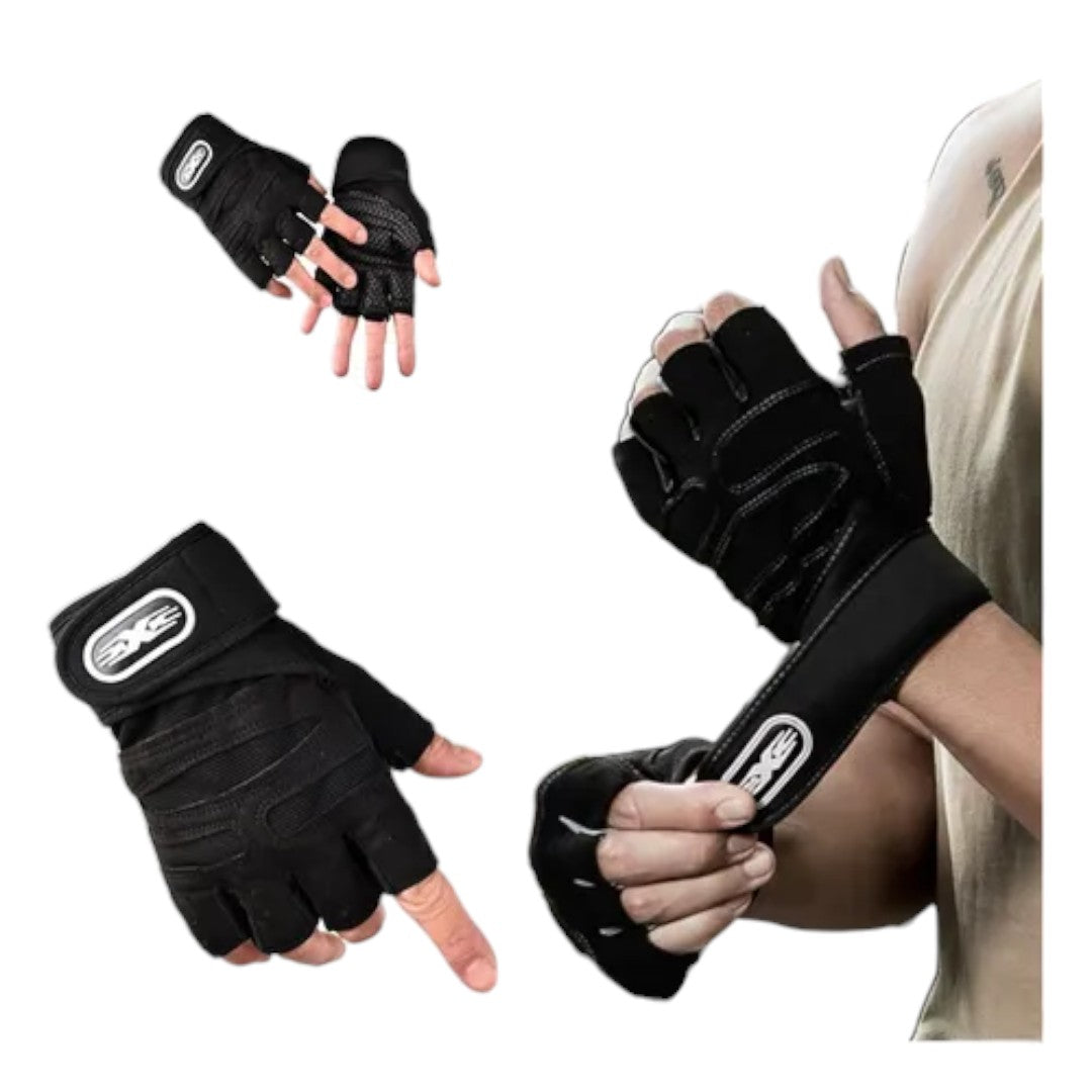 Guantes Gimnasio Levantamiento Pesas Entrenamiento Trekking