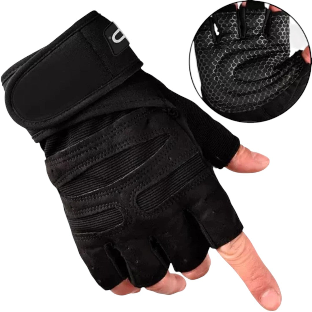 Guantes Gimnasio Levantamiento Pesas Entrenamiento Trekking