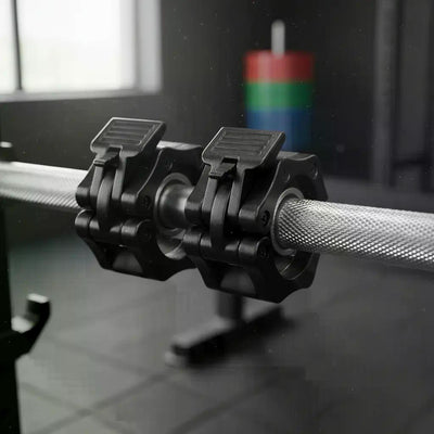 Par De Collarines Barra Olimpica 50mm Pesas Crossfit