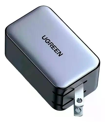 Ugreen 10334 Cd244 Cargador Rapido De Celular 65w Nexode Color Gris