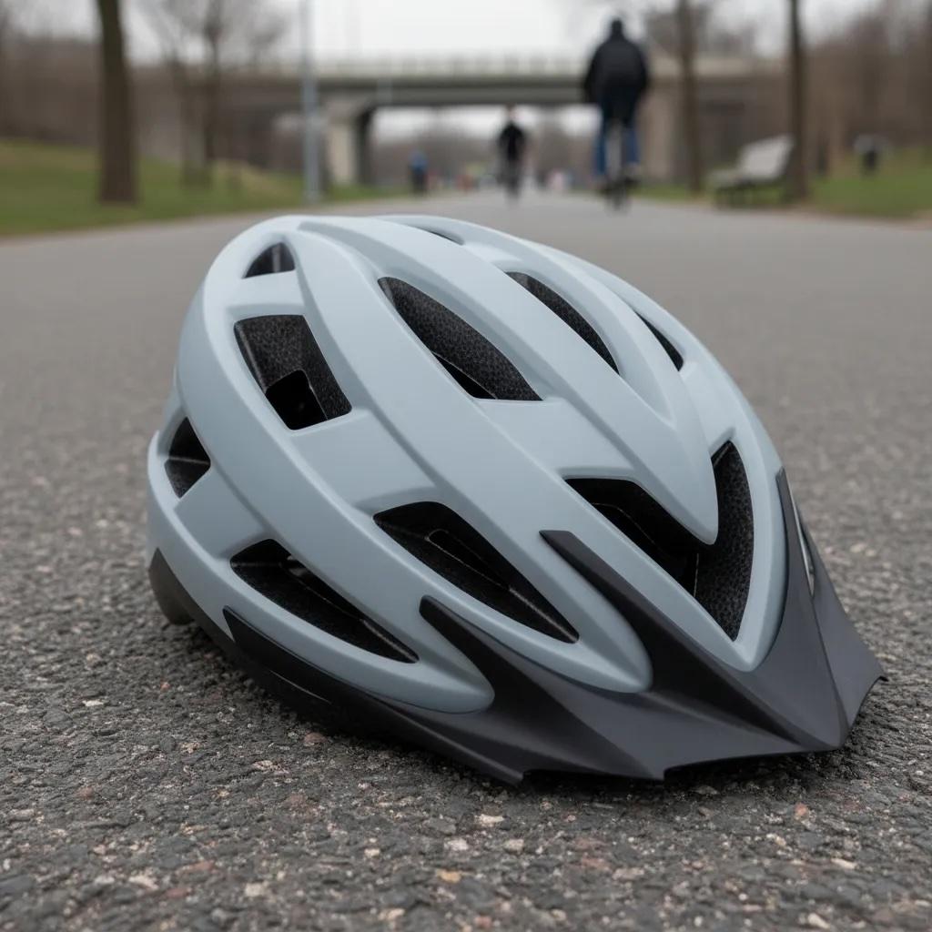Casco Bicicleta Mtb Mainz Gris