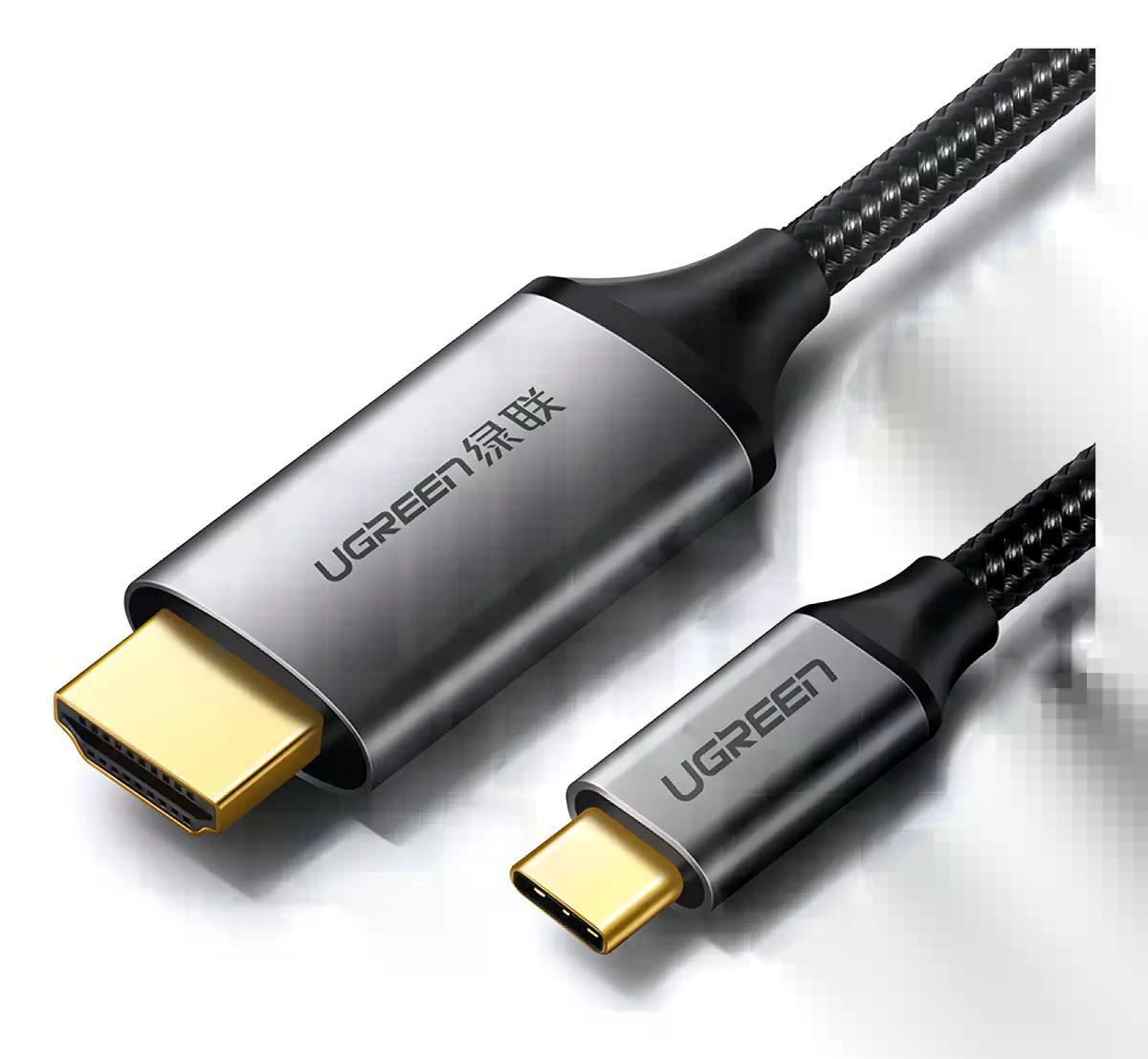 Ugreen Cable Usb C A Hdmi Macho-macho 4k 60 Hz 1.5m Aluminio