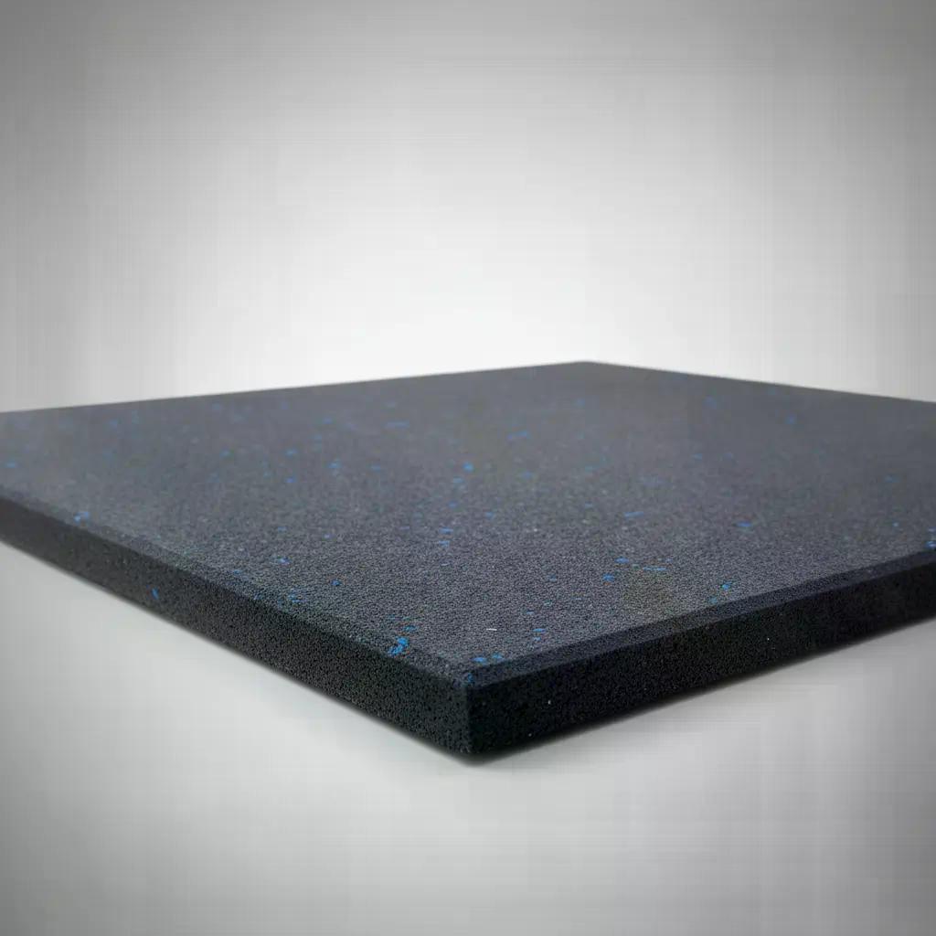 Piso Caucho Gimnasio 50x50cm X Grosor 2cm