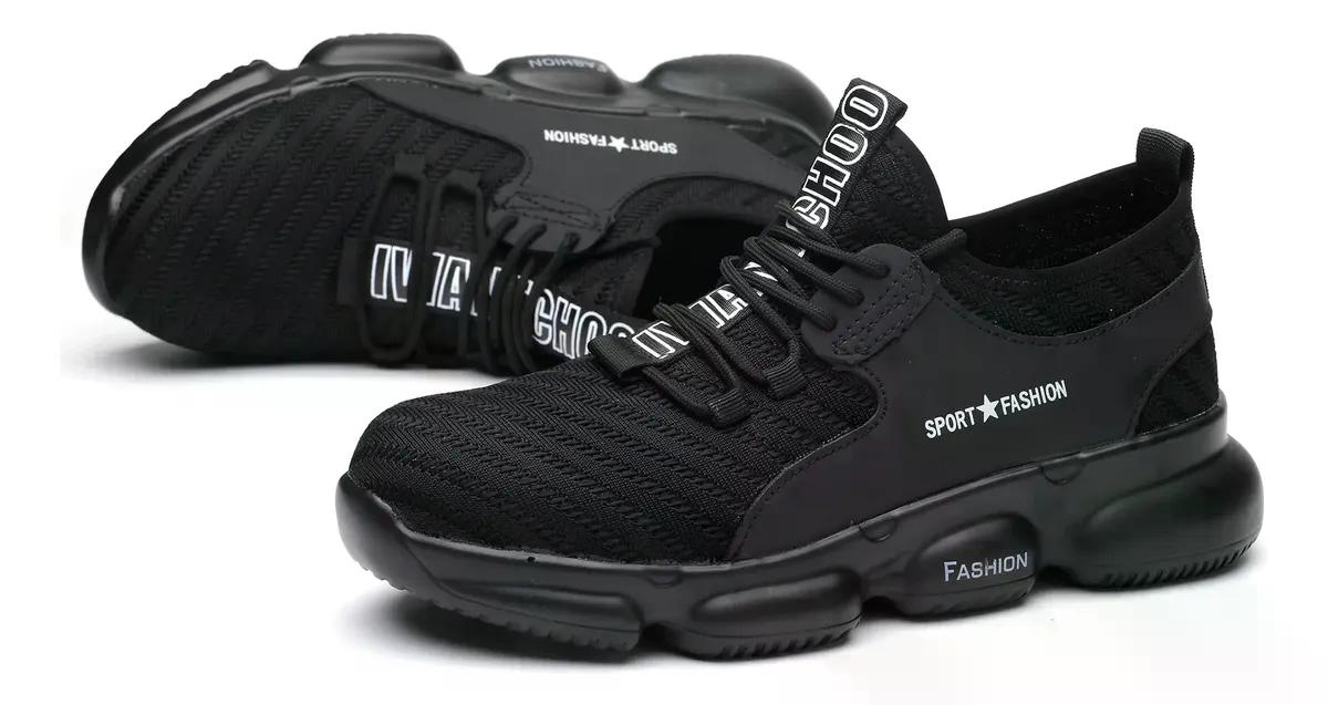 Zapatillas De Seguridad Punta De Acero Trabajo Hombre