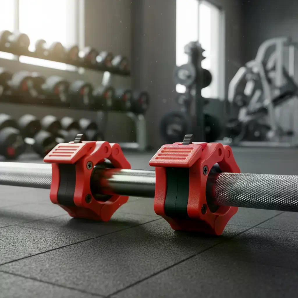 Par De Collarines Barra Olimpica 50mm Pesas Crossfit