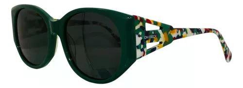 Lentes Anteojos De Sol Ondeck 2501 Premium 2501 Verde Oscuro Negro Verde Musgo