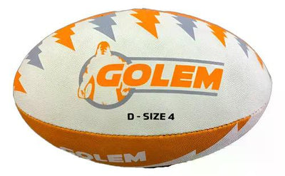 Pelota De Rugby Golem Tamaño 4 - Alta Duración Naranja