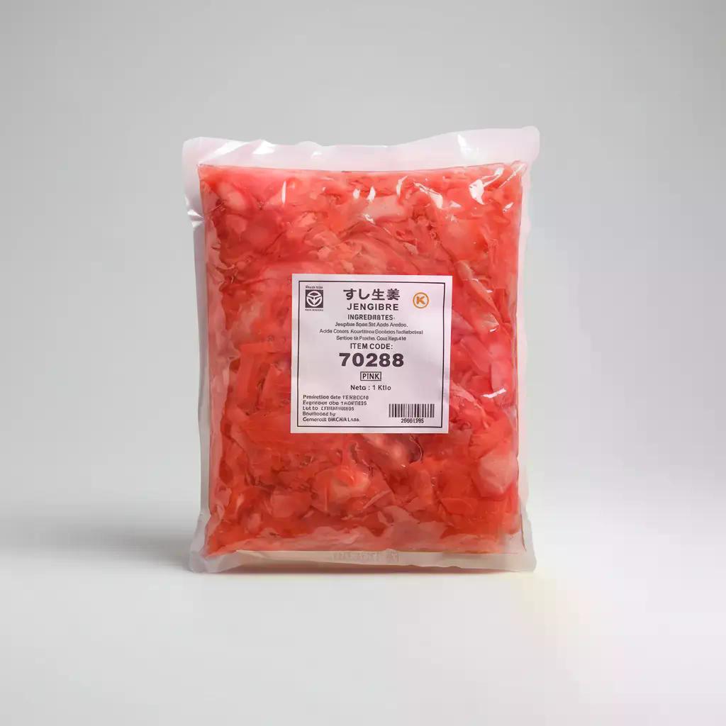 Jengibre Rosado Macan En Slides Envasado 1 Kg