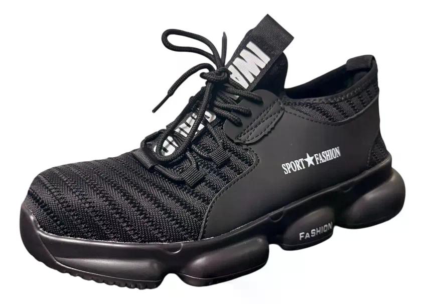 Zapatillas De Seguridad Punta De Acero Trabajo Hombre