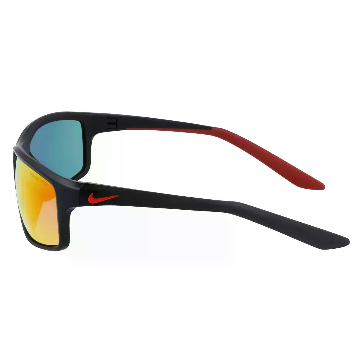 Lentes De Sol Nike Adrenaline 22 Espejados Negro Mate