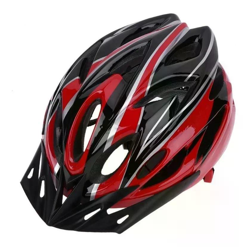 Casco Bicicleta Mtb Liviano Calidad Tipo Carbono