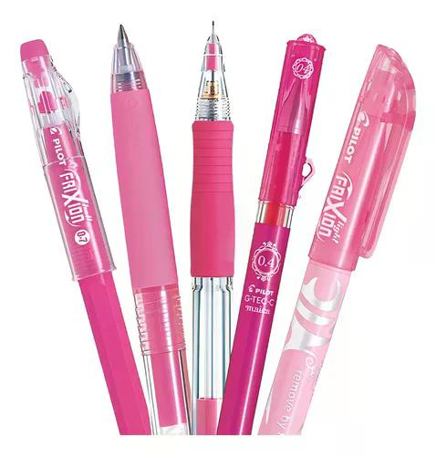 Set Pilot Rosado 5 Unidades Variedad
