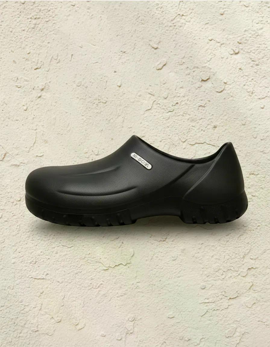 Zapato Zueco Antideslizante Cocina De Seguridad Punta Acero