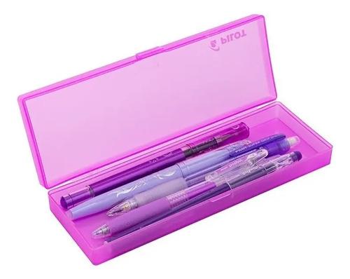 Set De 5 Lápices De Color Pilot Con Tonos Violeta Set Violeta