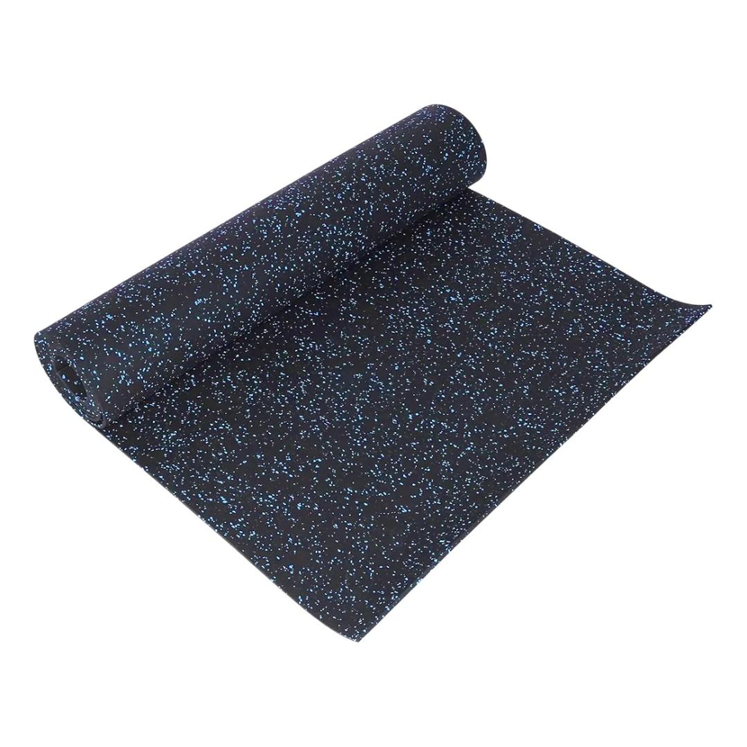 Piso Caucho Rollo Gimnasio 10 Metros Ancho 2 mm