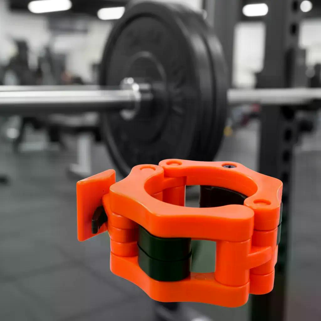 Par De Collarines Barra Olimpica 50mm Pesas Crossfit