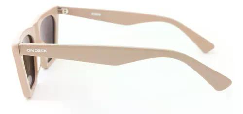 Lentes Anteojos De Sol Ondeck Verona By Sabrina Sosa Verona Caqui Negro