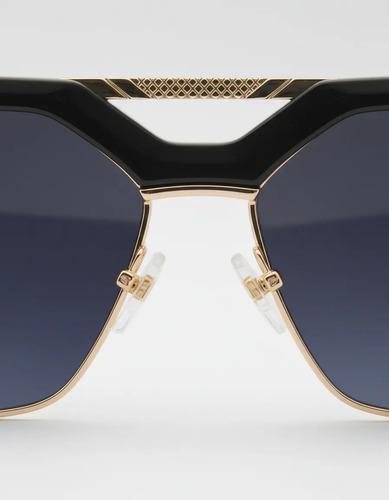 Lentes Anteojos De Sol Ondeck Portofino By Sabrina Sosa Porto Fino Negro Dorado