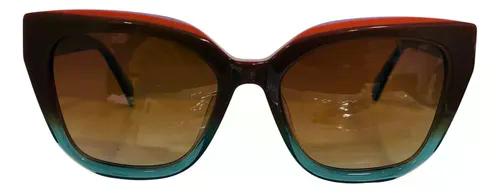 Lentes Anteojos De Sol Ondeck 2507 Premium 2507 Bordó Marrón Oscuro