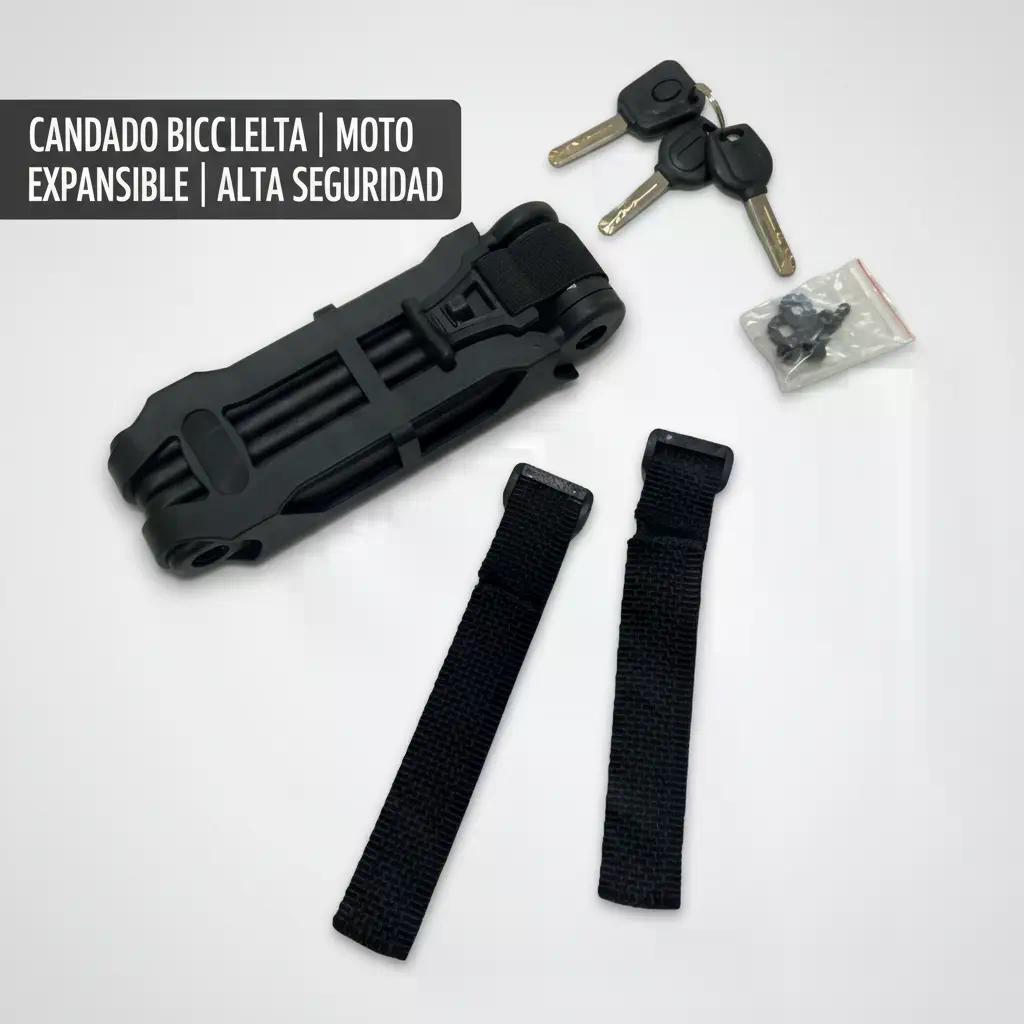 Candado Bicicleta | Moto Expansible | Alta Seguridad