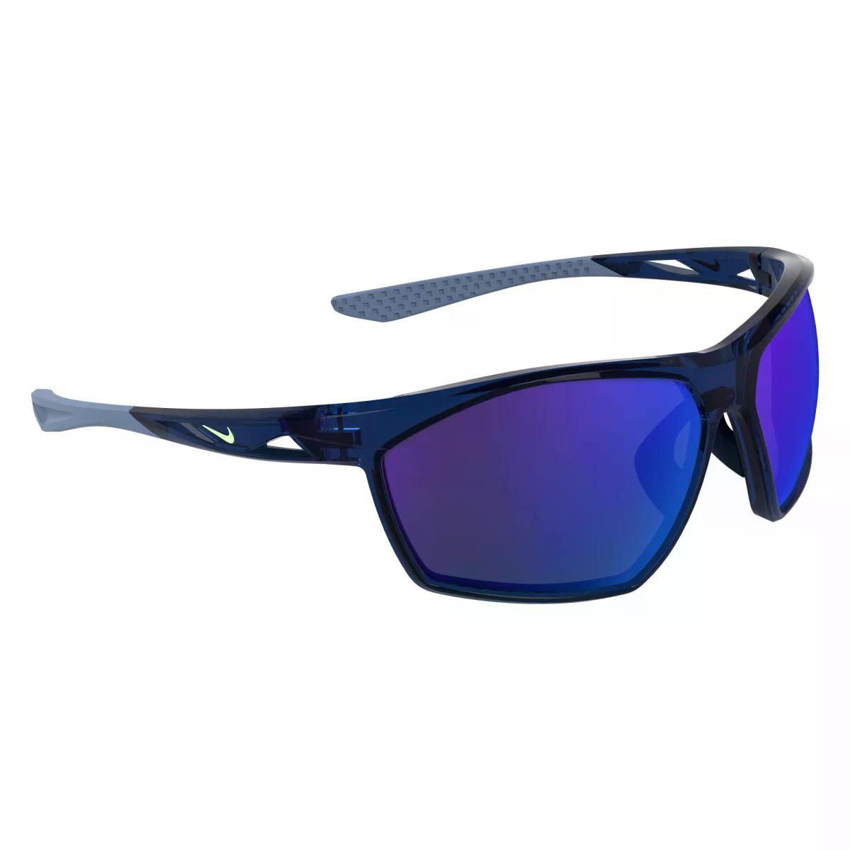 Lentes De Sol Nike Windtrack Heat Espejados Azul Marino