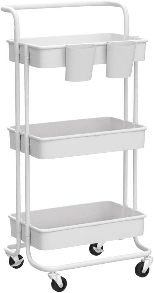 Carro Organizador Songmics 3 Niveles Con Ruedas Cocina