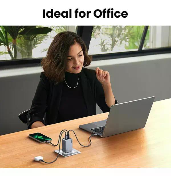 Cargador Rápido Ugreen Nexode Pro 100w 3 Puertos Usb-c Usb-a
