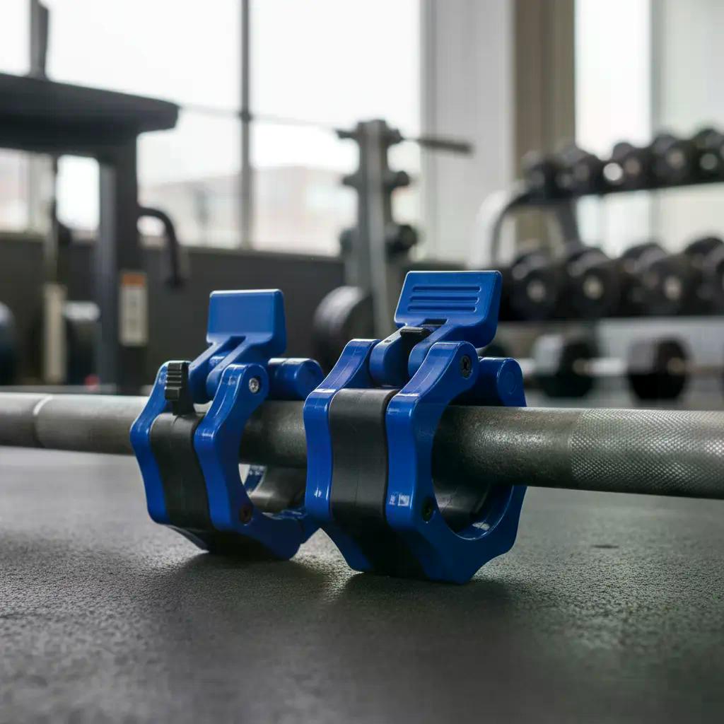 Par De Collarines Barra Olimpica 50mm Pesas Crossfit
