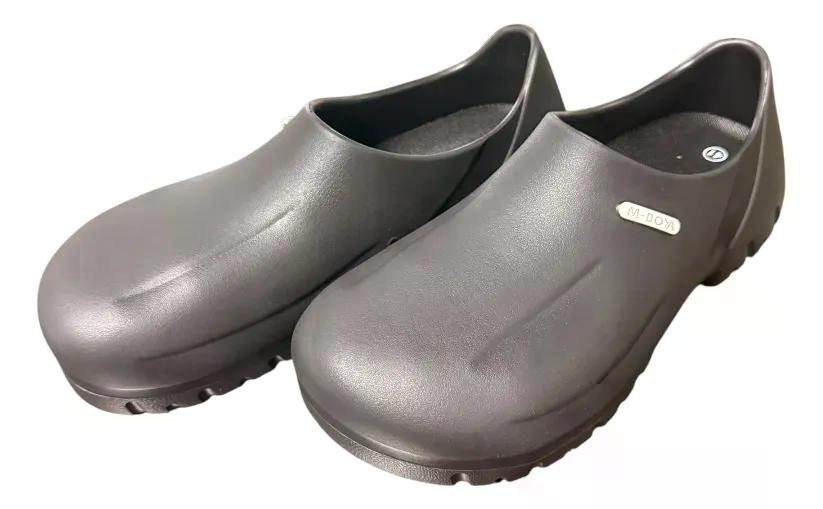 Zapato Zueco Antideslizante Cocina De Seguridad Punta Acero