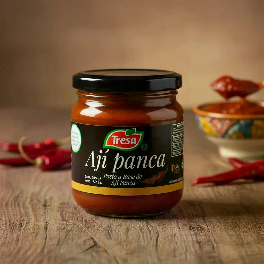 Pasta De Ají Panca Tresa En Frasco 205 G