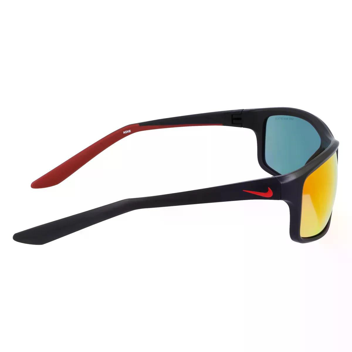 Lentes De Sol Nike Adrenaline 22 Espejados Negro Mate