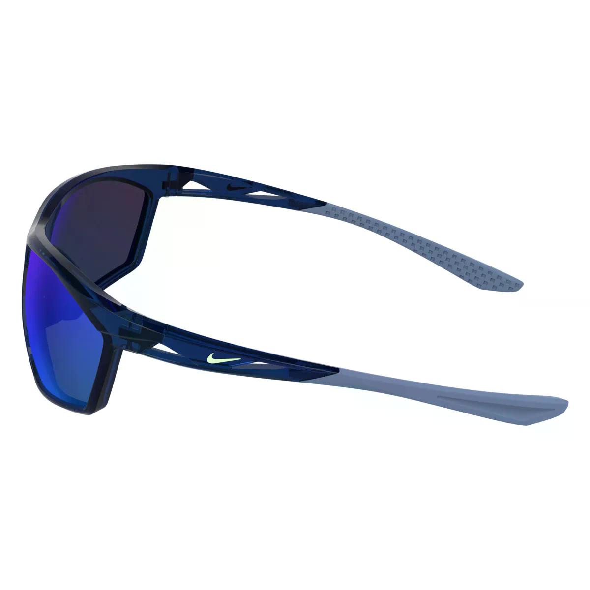 Lentes De Sol Nike Windtrack Heat Espejados Azul Marino