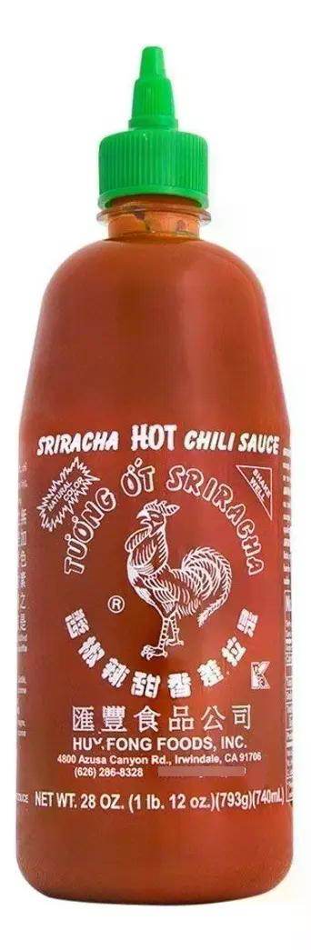 Sriracha Salsa Picante 793g Estilo Asiático Premium