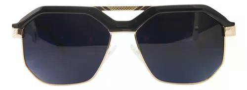 Lentes Anteojos De Sol Ondeck Portofino By Sabrina Sosa Porto Fino Negro Dorado