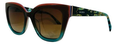 Lentes Anteojos De Sol Ondeck 2507 Premium 2507 Bordó Marrón Oscuro