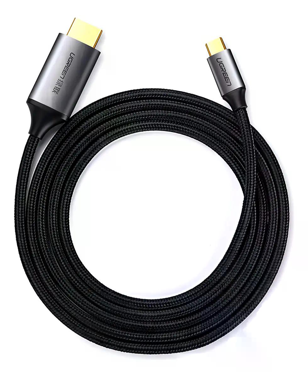 Ugreen Cable Usb C A Hdmi Macho-macho 4k 60 Hz 1.5m Aluminio