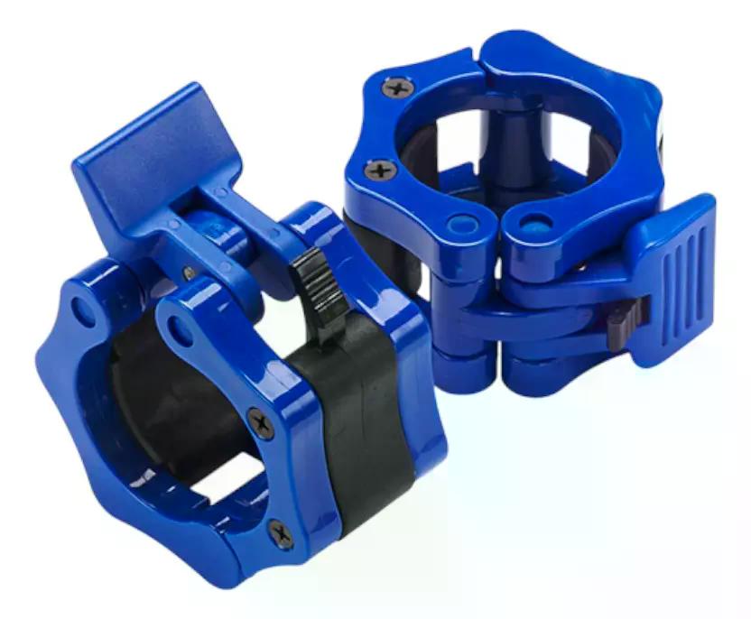 Par De Collarines Barra Olimpica 50mm Pesas Crossfit