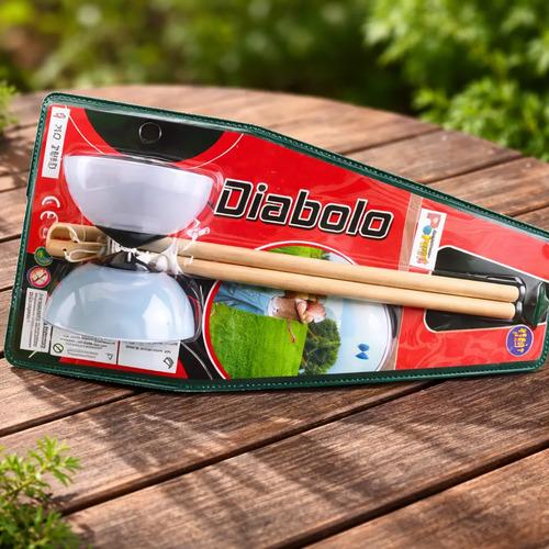 Juego De Destreza Coordinación Y Equilibrio Diábolo Blanco