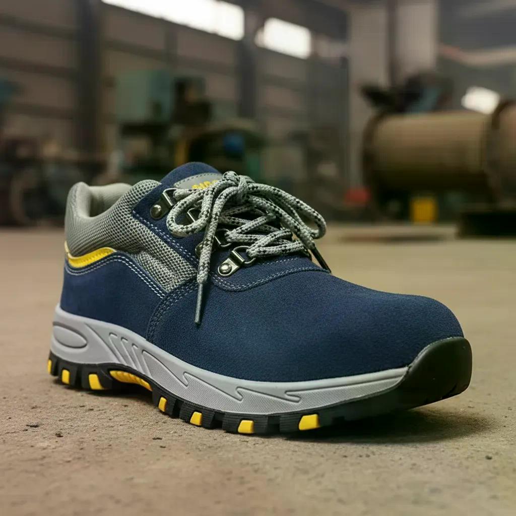 Zapatos De Seguridad Punta De Acero Trabajo Unisex
