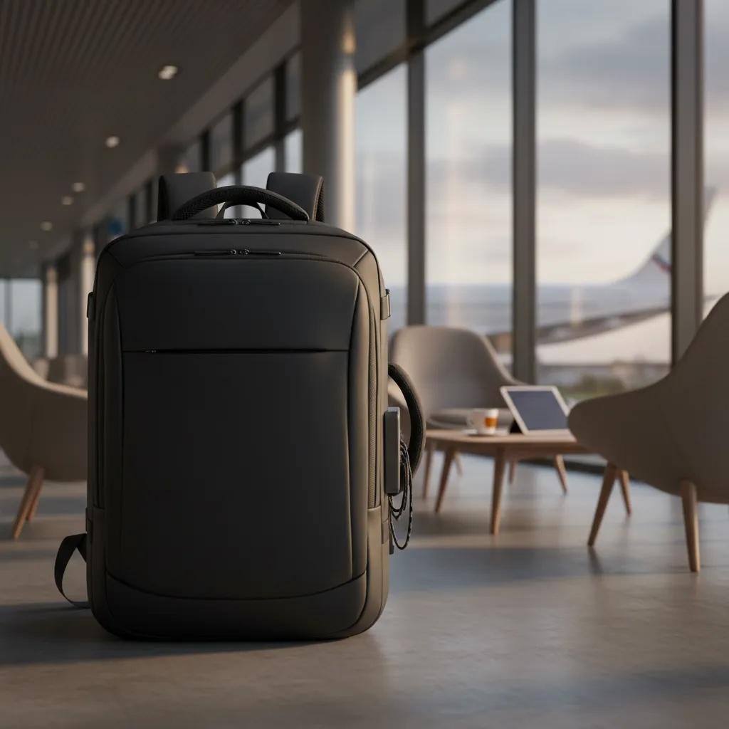 Mochila Maleta Antirrobo Impermeable Expansible 38l Usb