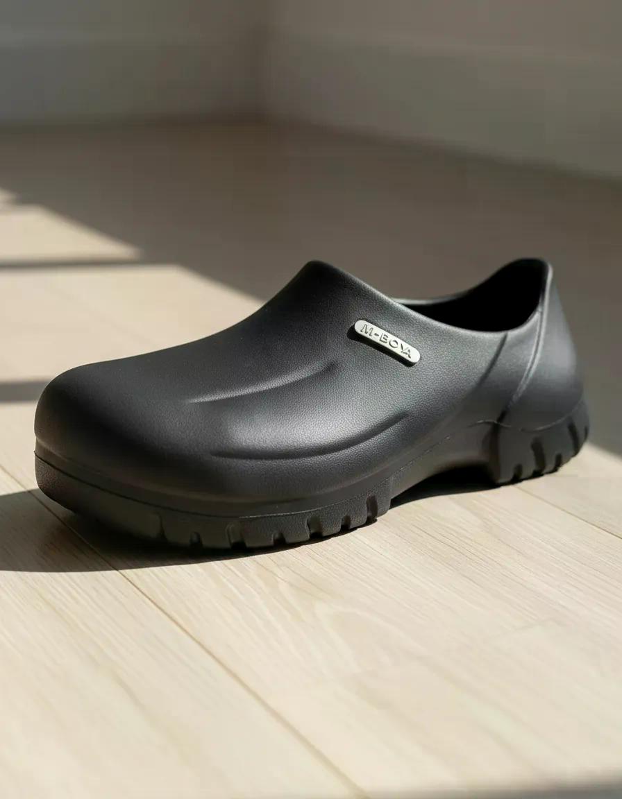 Zapato Zueco Antideslizante Cocina De Seguridad Punta Acero