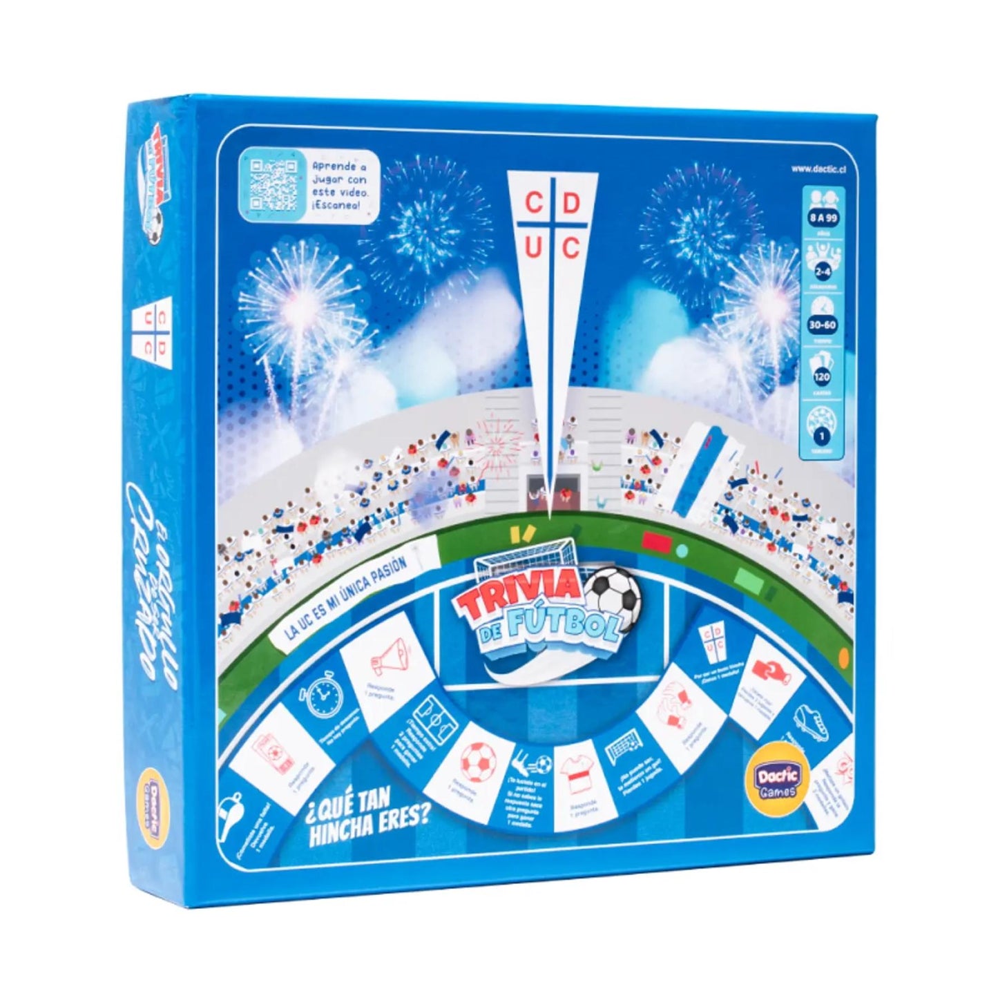 Juego de Mesa Trivia De Fútbol Universidad Católica Dactic