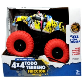 Auto O Camioneta Monster Truck 4x4 Con Fricción